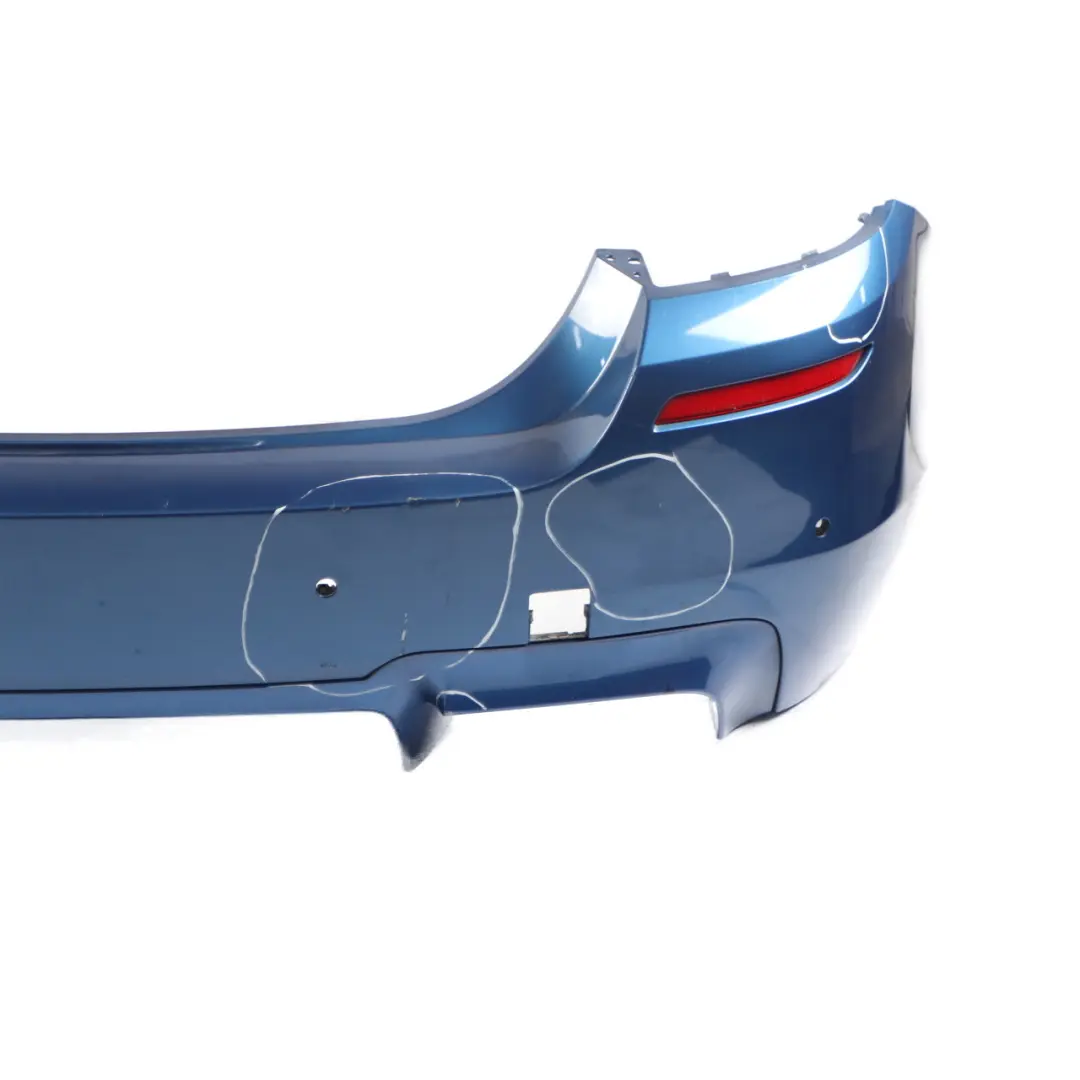 BMW F10 M5 Rear Bumper Panel PDC Covering Monte Carlo Blue Metallic - B05