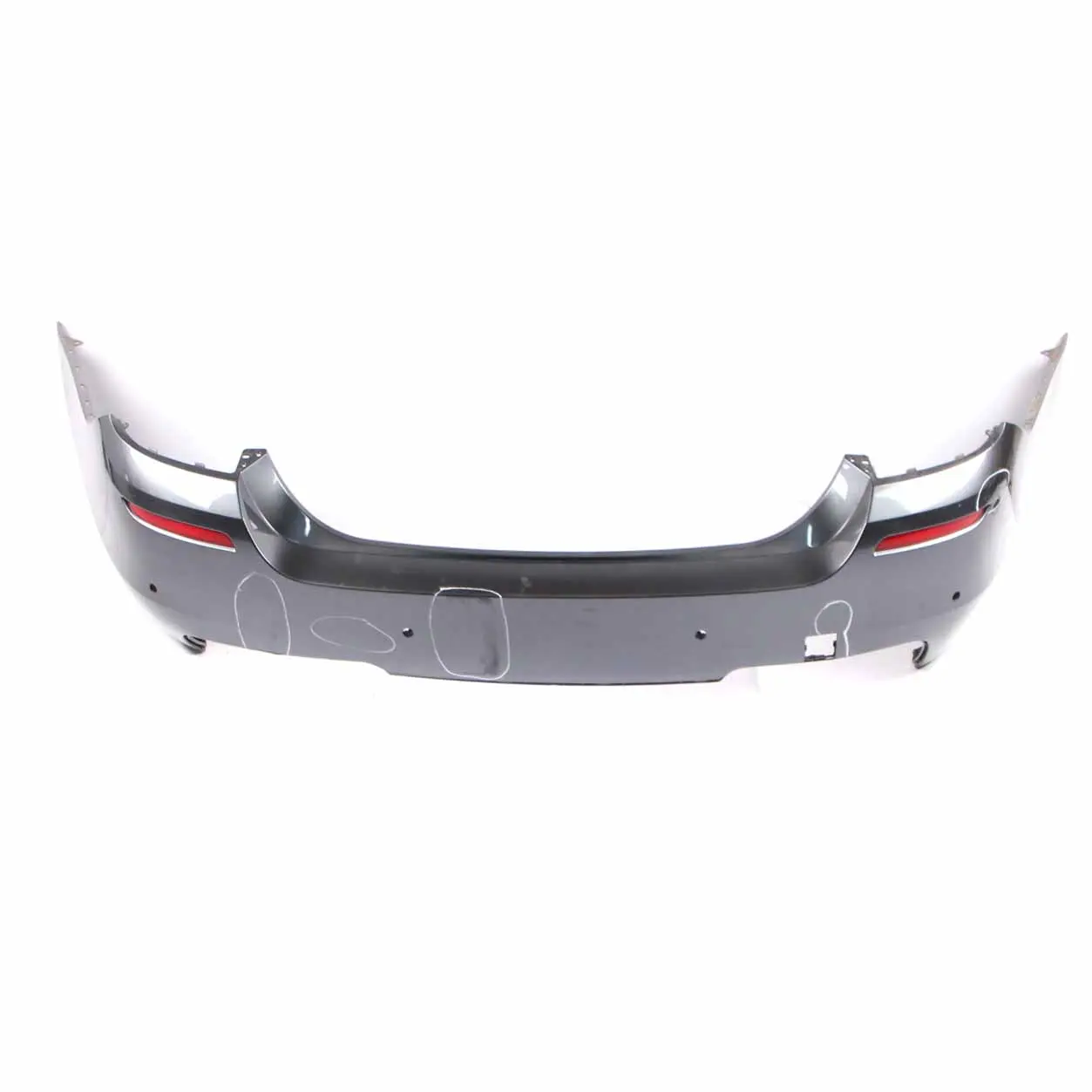 BMW F10 Rear Bumper Panel M Sport PDC Covering Mineral Grey Metallic - B39