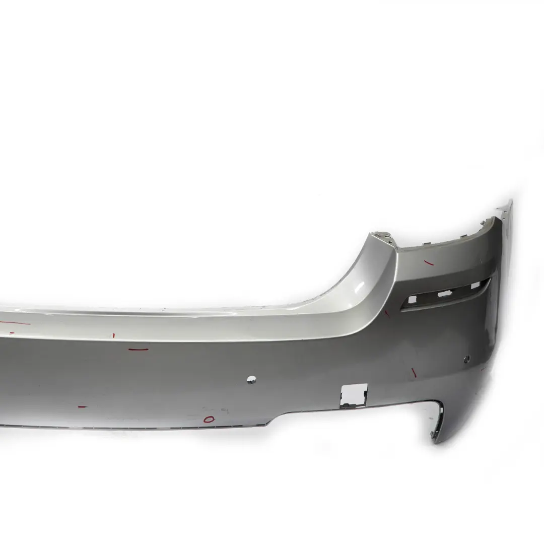 BMW F10 Rear Bumper Panel M Sport PDC Covering Titansilber Silver Metallic - 354