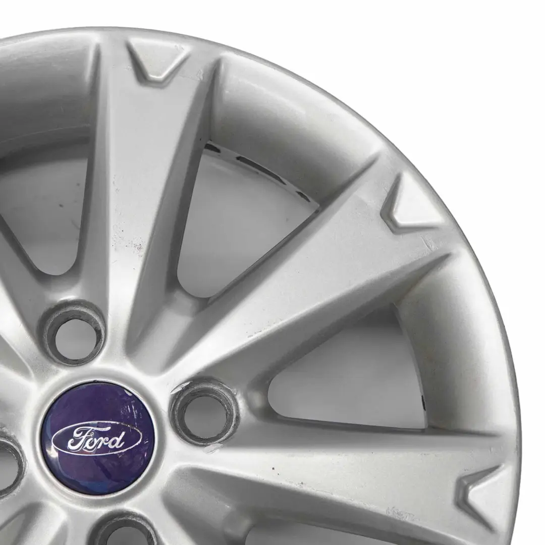 Ford Fiesta MK7 Silver Alloy Wheel Rim 15" 6J ET:47,5 7-Hole 8V21-1007-GA