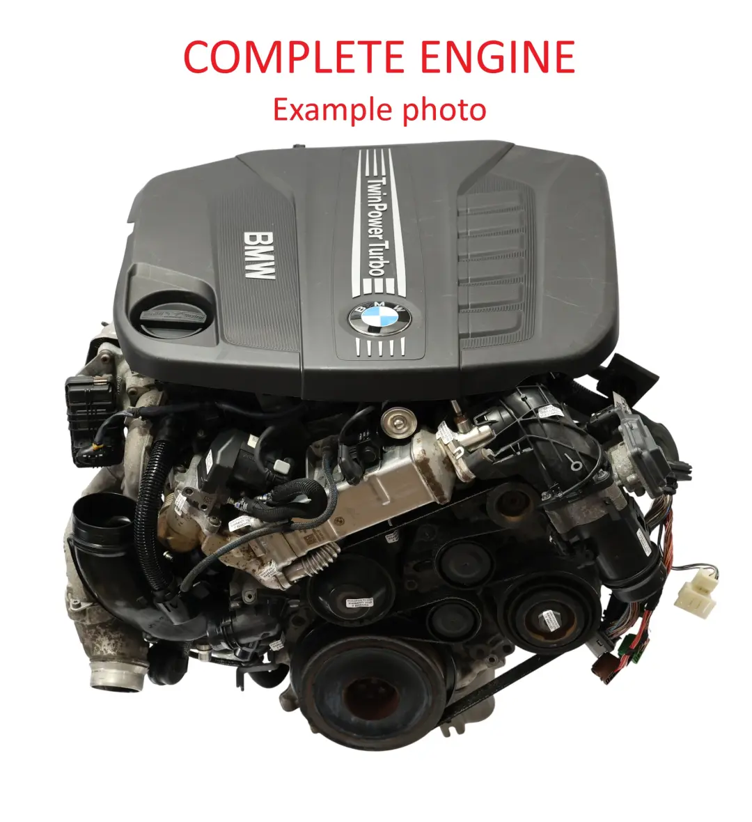 BMW X3 F25 X4 F26 35dX Bare Engine N57Z N57D30B 313HP with 99k miles, WARRANTY