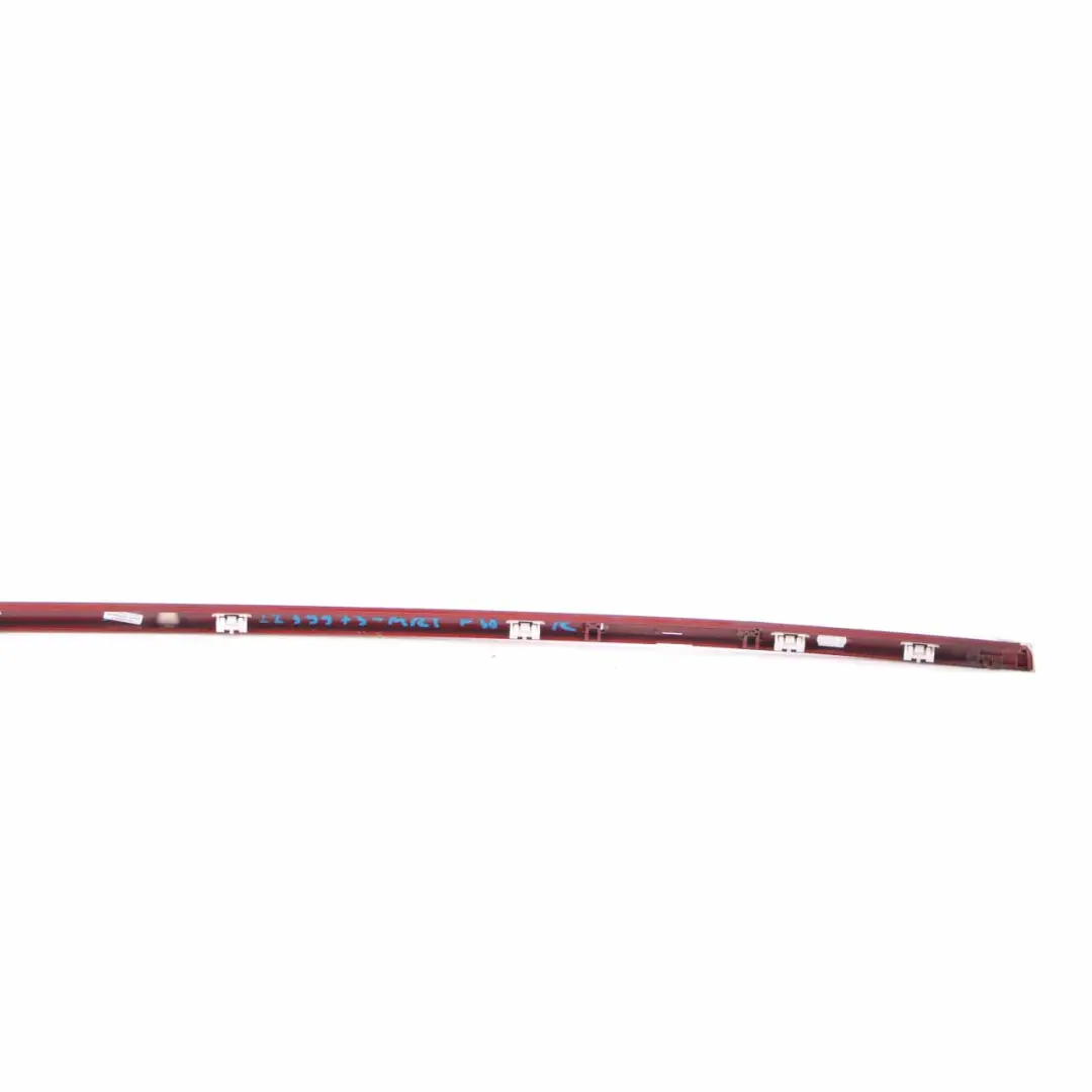 BMW F30 Roof Moulding Railing Trim Right O/S Melbourne Rot Red Metallic - A75