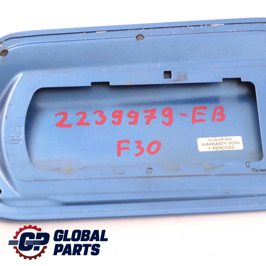 BMW F30 F80 M3 Fuel Cover Fill In Flap Estorilblau Estoril Blue B45