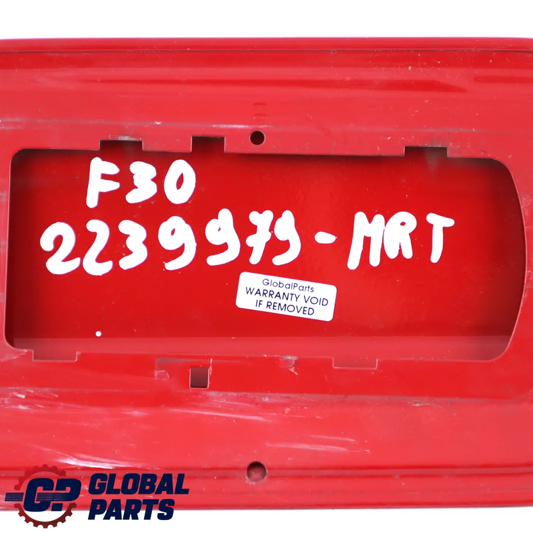 BMW 3 F30 F80 M3 Tapa llenado combustible Flap Melbourne Rot Rojo Metálico A75