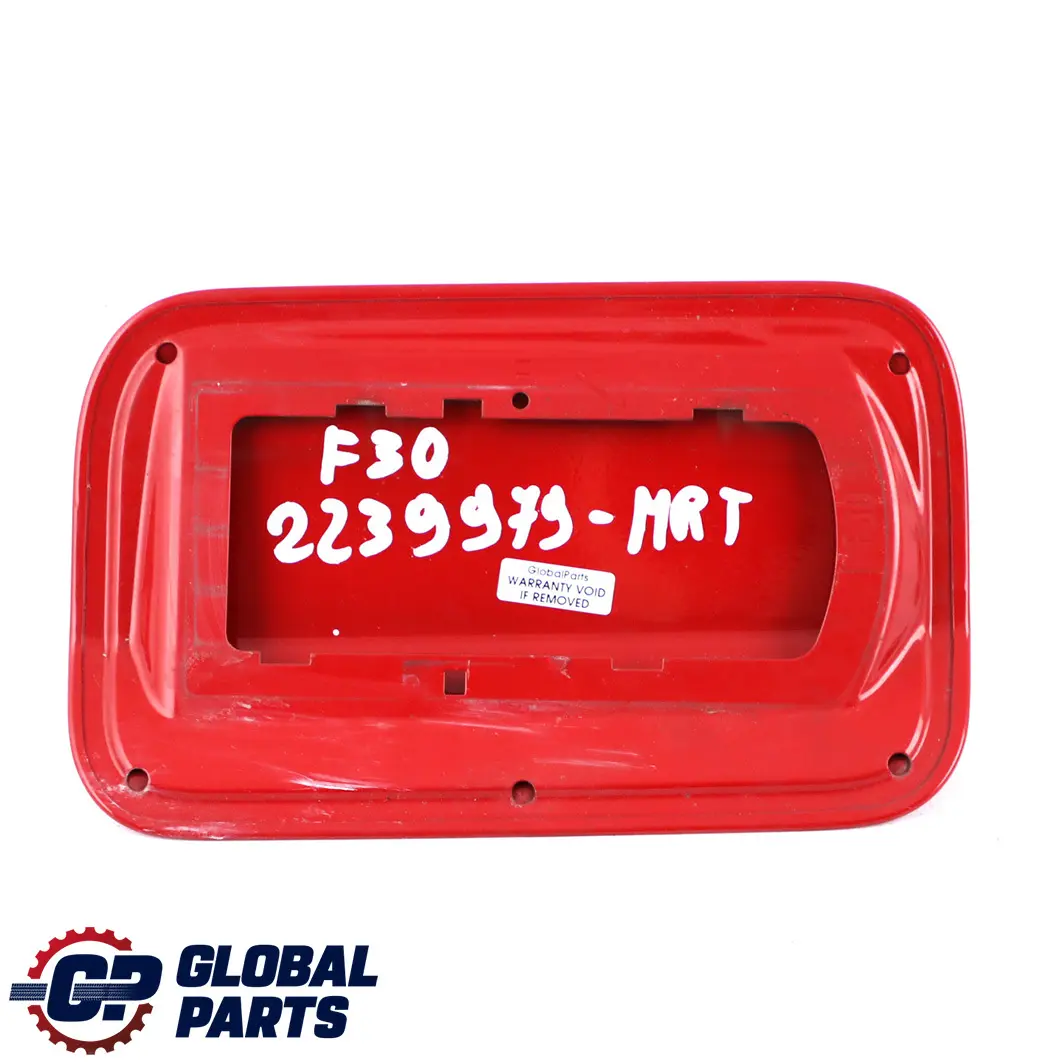 BMW 3 F30 F80 M3 Tapa llenado combustible Flap Melbourne Rot Rojo Metálico A75