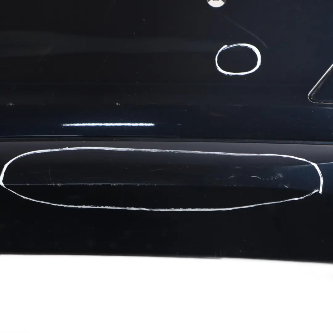 BMW F30 Rear Bumper Trim Panel Covering PDC Imperial Blue Metallic - A89