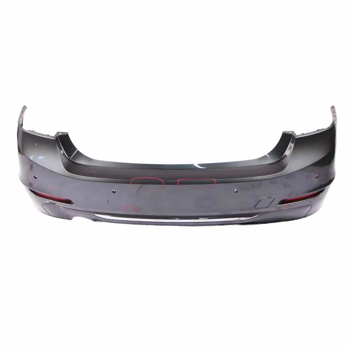 BMW F30 Rear Bumper Trim Panel PDC Covering Mineralgrau Grey Metallic - B39