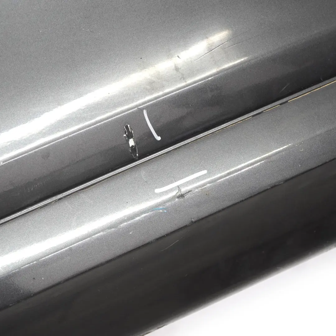 BMW F30 Rear Bumper Trim Panel PDC Covering Mineralgrau Grey Metallic - B39