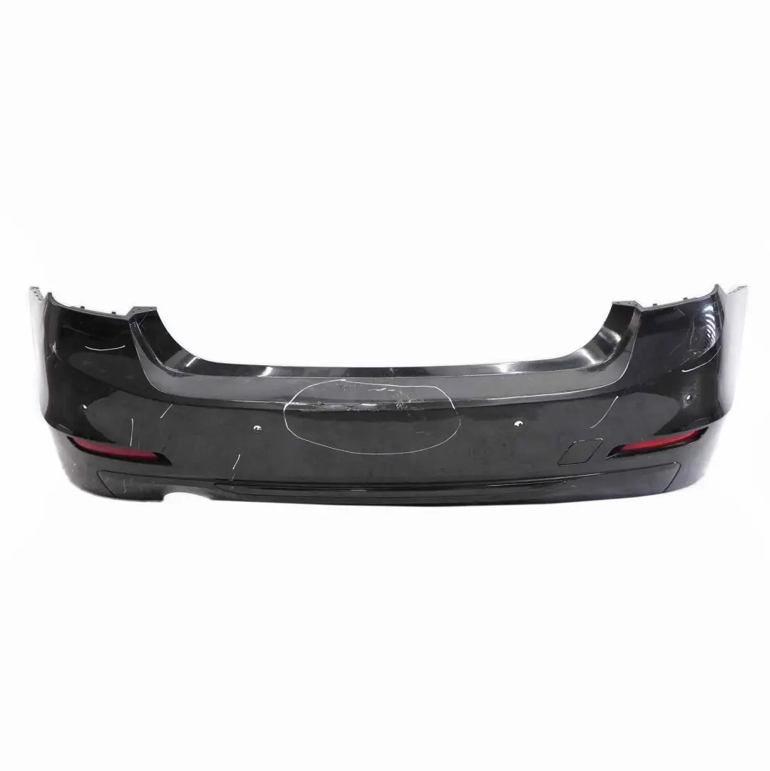 BMW F30 Rear Bumper Trim Panel PDC Covering Schwarz 2 Black - 668