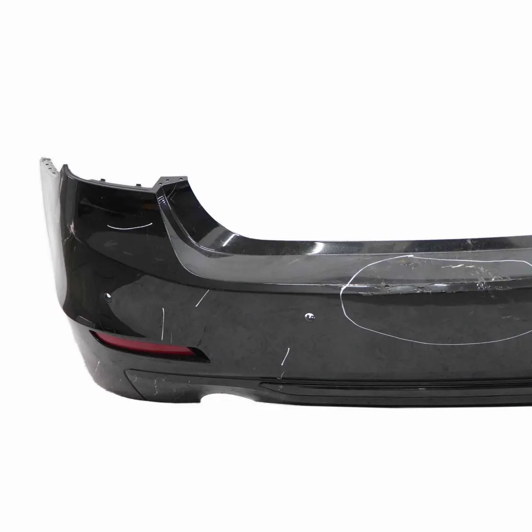 BMW F30 Rear Bumper Trim Panel PDC Covering Schwarz 2 Black - 668