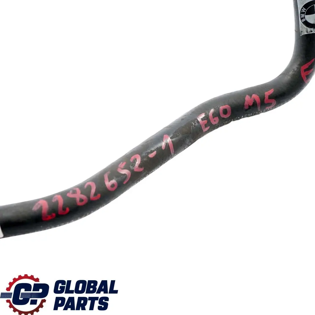 BMW E60 E61 E63 E64 M5 M6 Power Steering Cooler Hose Pipe 2282652