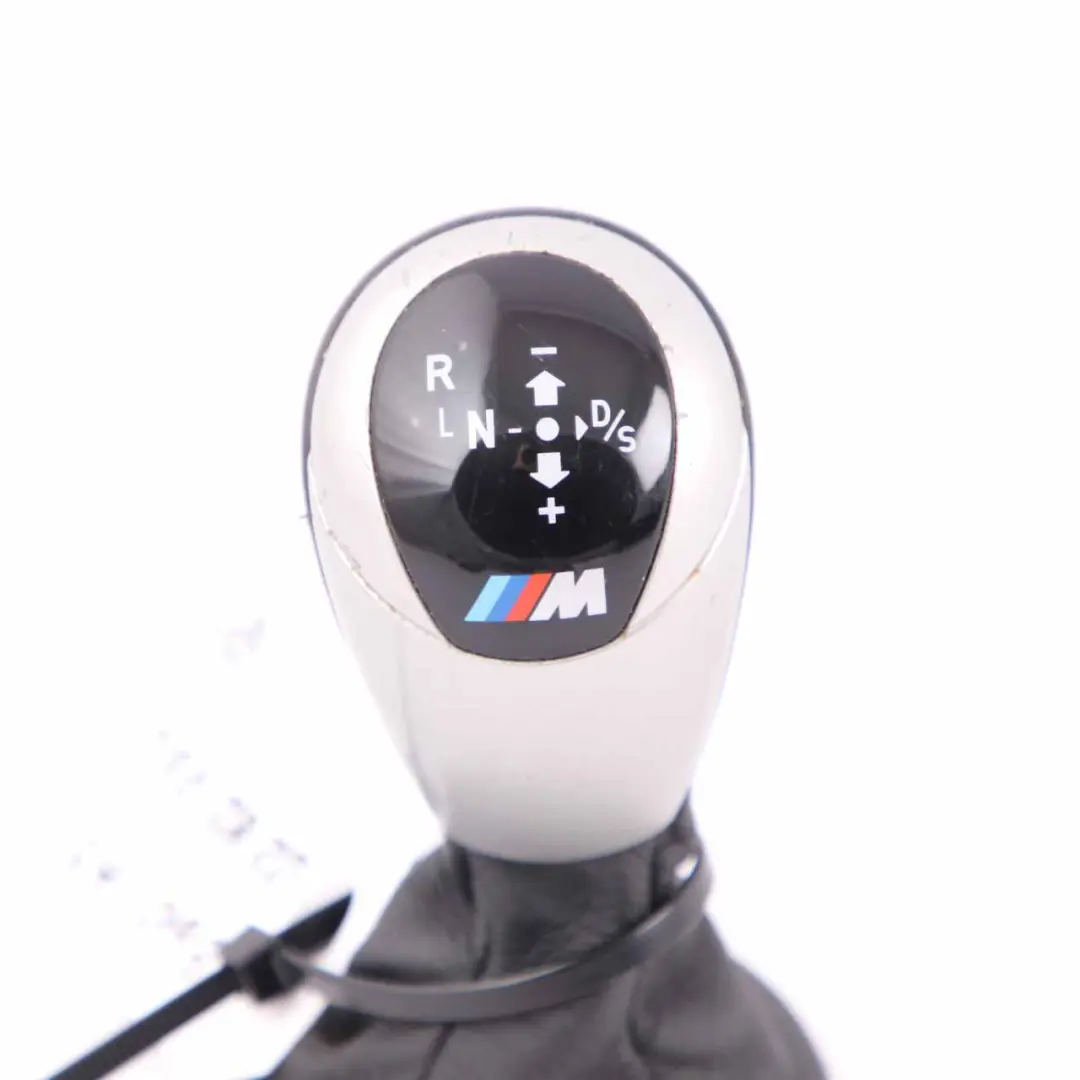 Shift Knob BMW E60 E61 M5 E63 M6 Leather Ring Gear Lever Grip 2282750