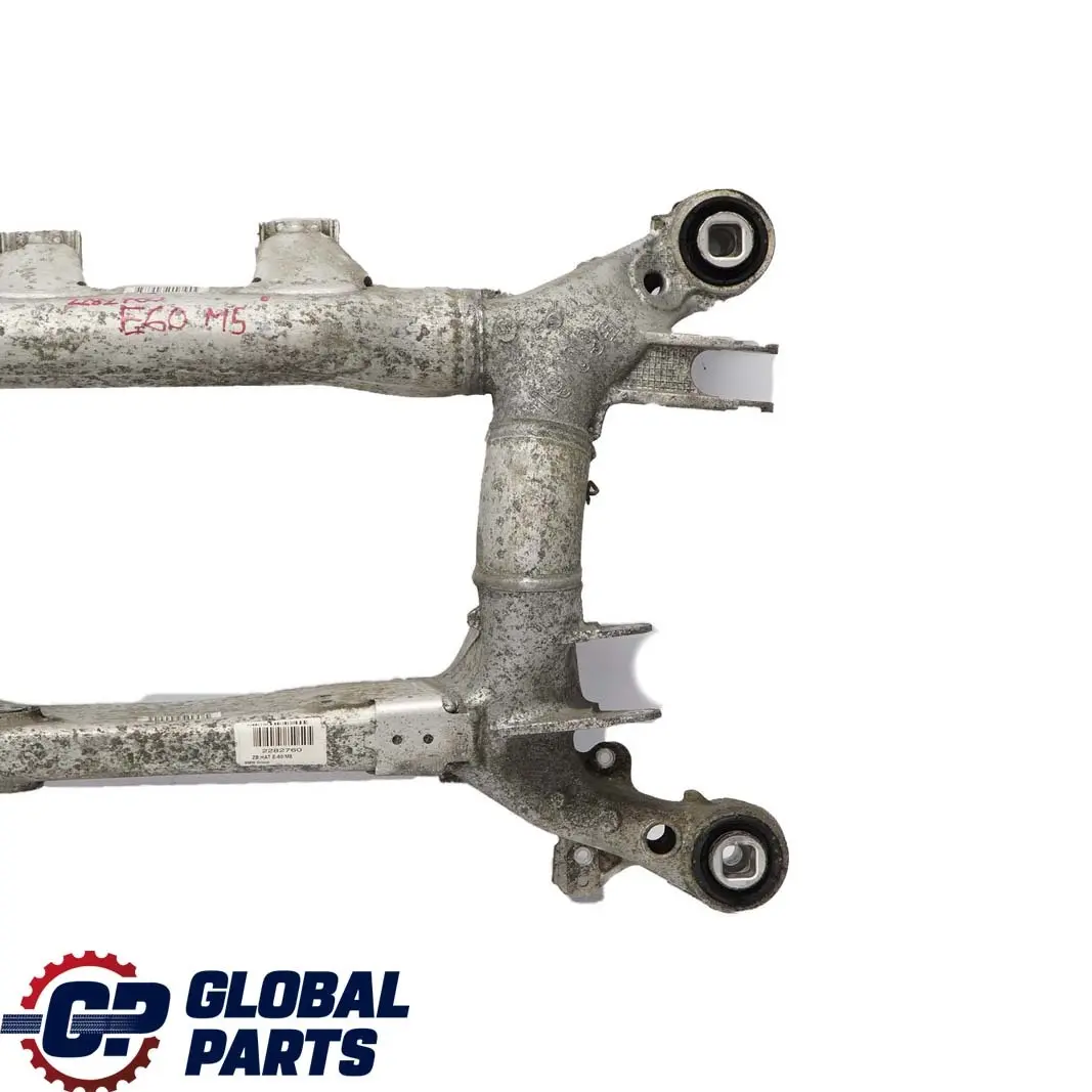 BMW 5 Series E60 M5 Rear Axle Subframe Cross Member Cradle Carrier 2282760