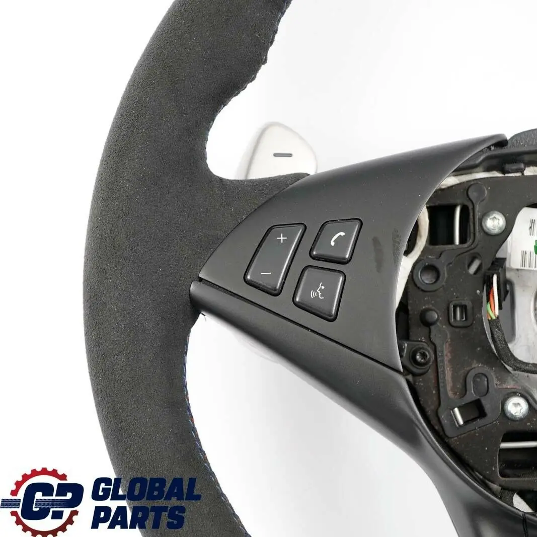 BMW E60 M5 E63 M6 NEW Black Leather M Sport Steering Wheel SMG Paddle Shift