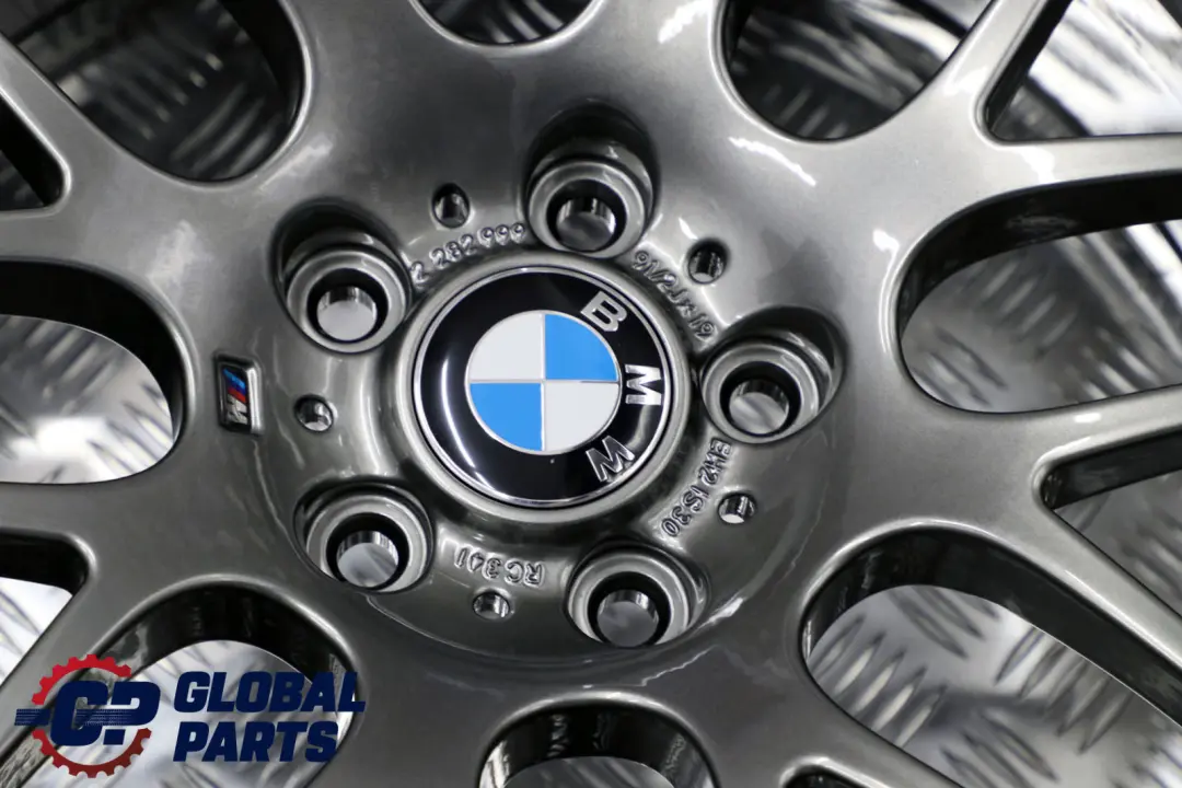 BMW 3 Series E46 M3 Complete Set 4x Wheel Rim 19" M Cross Spoke 163