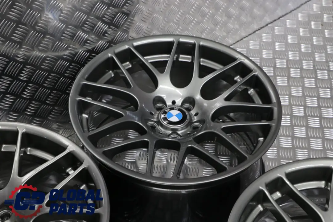 BMW 3 Series E46 M3 Complete Set 4x Wheel Rim 19" M Cross Spoke 163