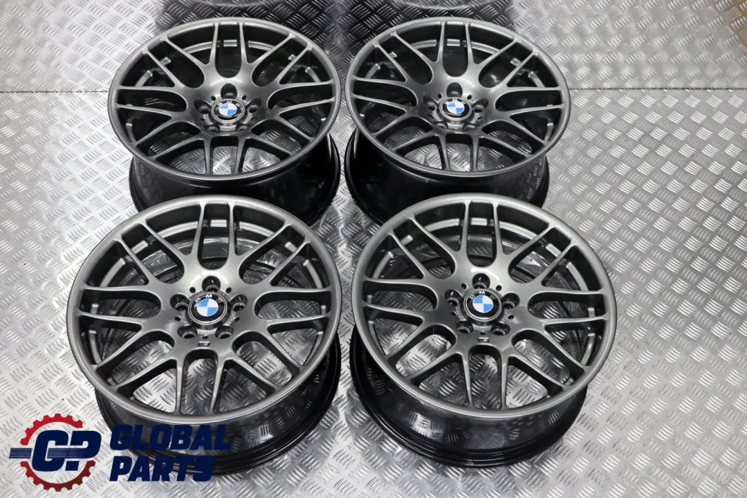 BMW 3 Series E46 M3 Complete Set 4x Wheel Rim 19" M Cross Spoke 163