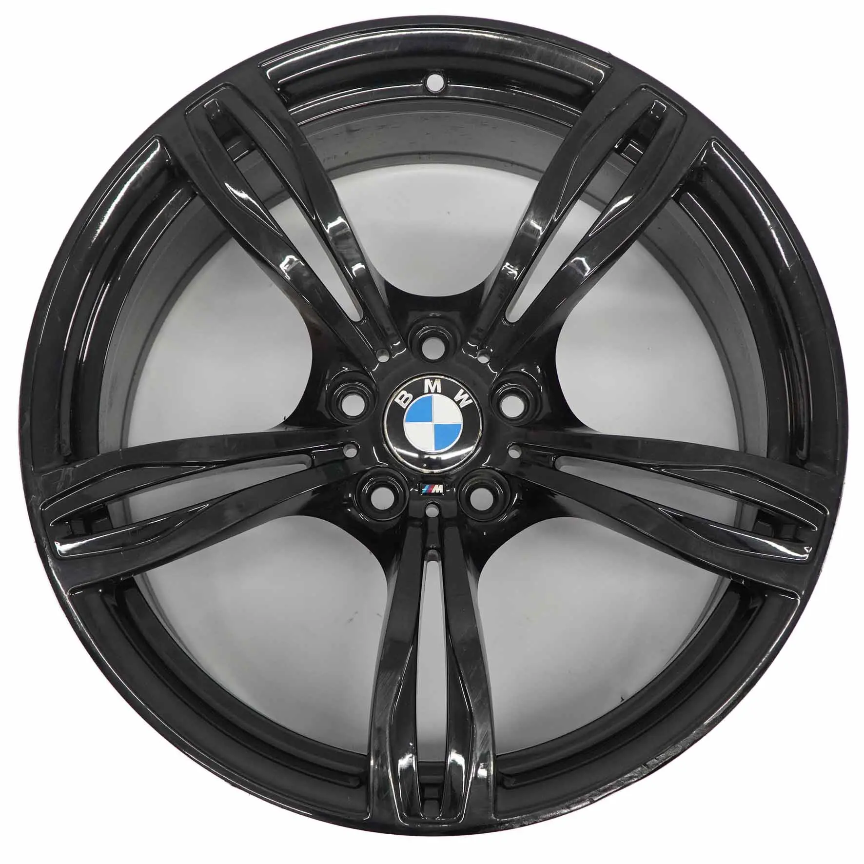 BMW F10 M5 Black Alloy Wheel Rim 20" M Double Spoke 343 10J 2283401