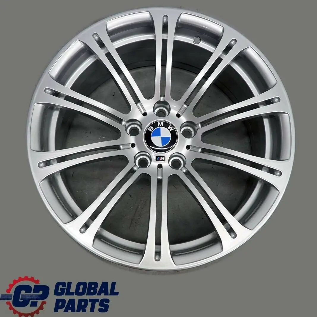 BMW E90 E92 M3 Silver Rear Wheel Alloy Rim Forged 19" 9,5J M Double Spoke 220