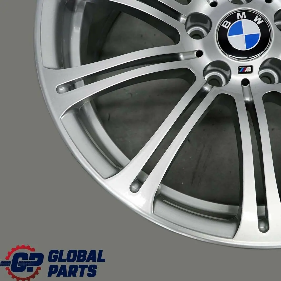 BMW E90 E92 M3 Silver Rear Wheel Alloy Rim Forged 19" 9,5J M Double Spoke 220