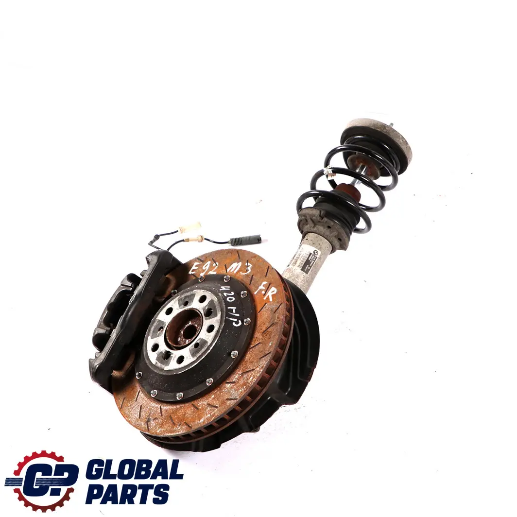 BMW 3 E92 M3 Front Right O/S Spring Strut Leg Suspension Brake Wheel Axle Hub