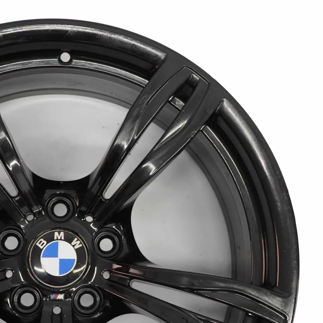 BMW F10 M5 Schwarz Leichtmetallfelge 20" M Doppelspeiche 343 9J ET:32 2283999