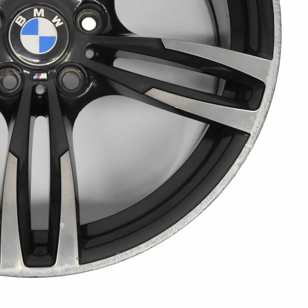 BMW F87 M2 F80 M3 F82 M4 Hinten Alu Felge 19" 10J ET:40 M Doppelspeiche 437