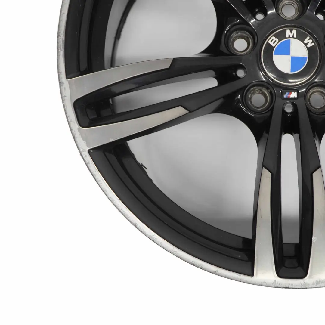 BMW F87 M2 F80 M3 F82 M4 Hinten Alu Felge 19" 10J ET:40 M Doppelspeiche 437