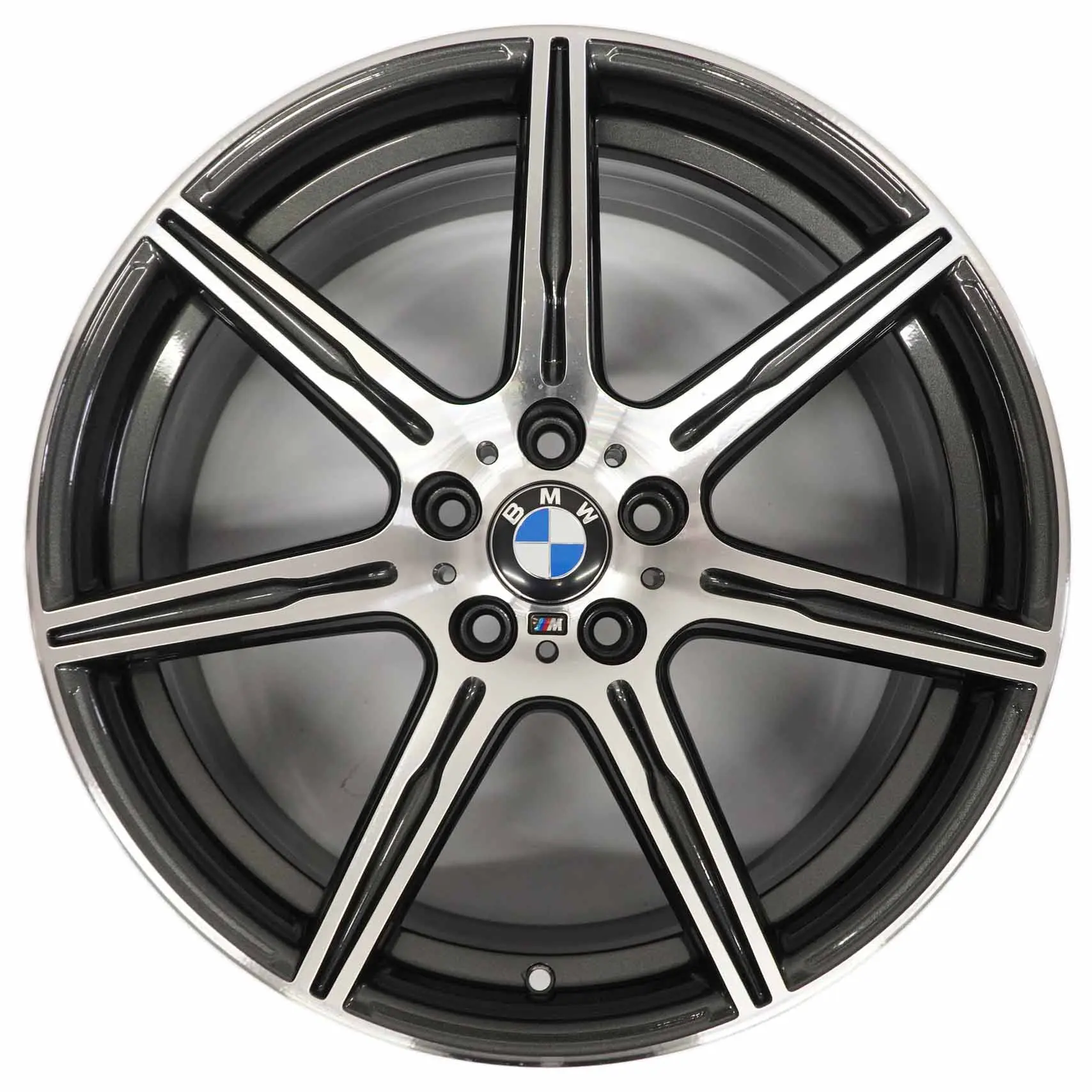 BMW F10 M5 Orbitgrey Alloy Wheel Rim 20" M Double Spoke 601 10J ET:34 2284871