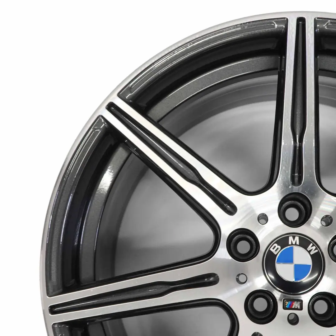 BMW F10 M5 Orbitgrey Alloy Wheel Rim 20" M Double Spoke 601 10J ET:34 2284871