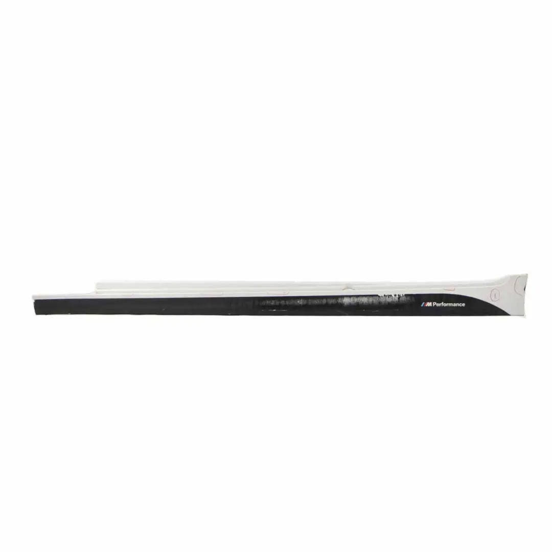 Side Skirt BMW F10 F11 M Sport Door Sill Cover Left N/S Alpine White - 300