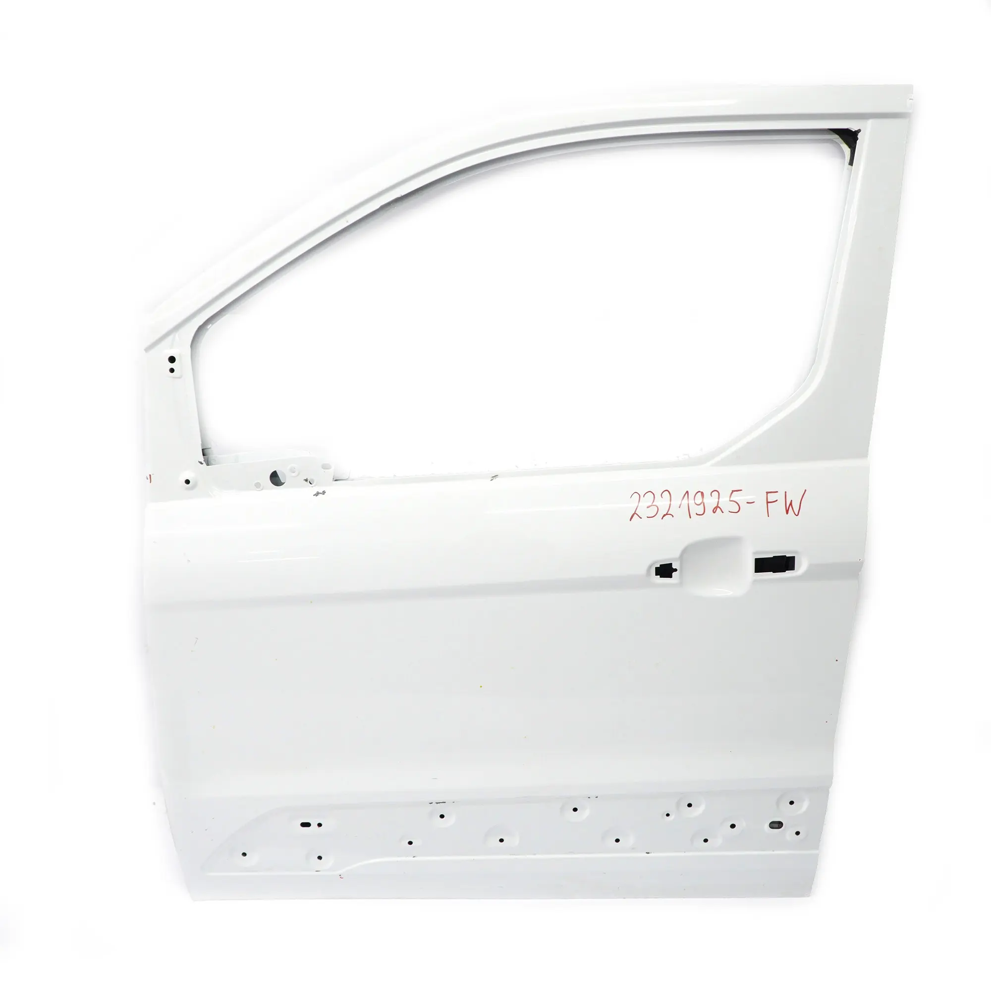 Ford Transit Connect Front Door Left N/S Door Cover Shell Frozen White - Z2