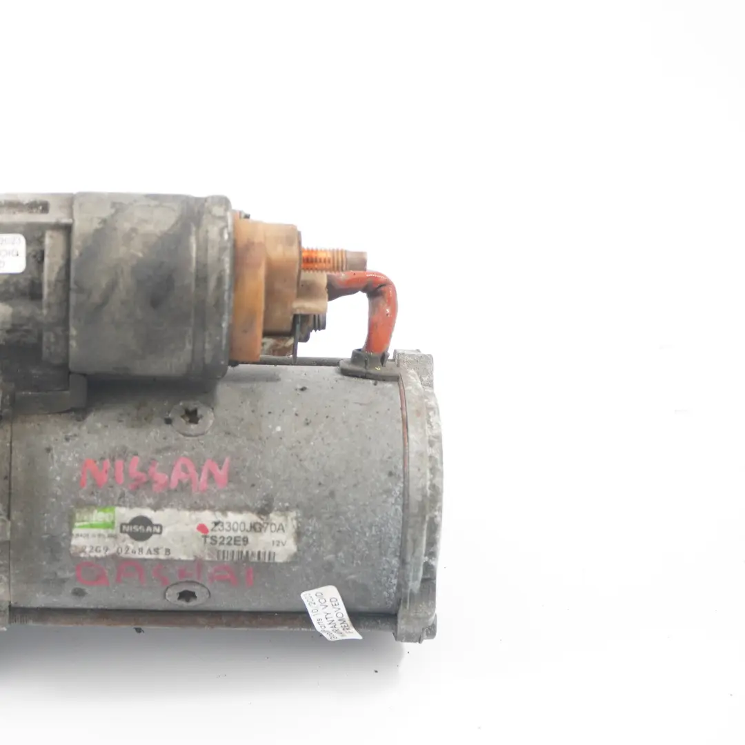 Motor de arranque Nissan Qashqai Diesel Actuador Motor de arranque 23300JG70A