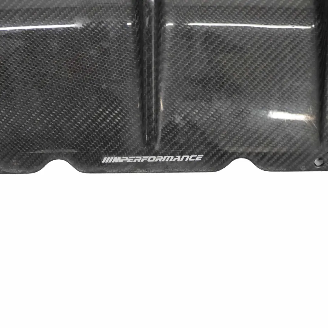 BMW F87 M2 M Performance Stossfänger Stossstange Hinten Abdeckung Karbon 2361665