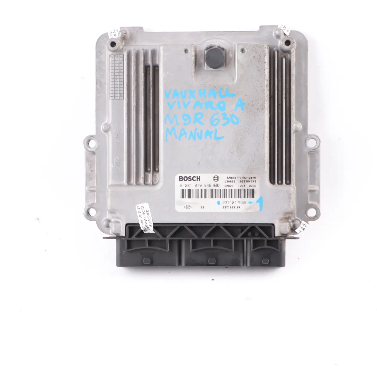 Renault Trafic 2 Vauxhall Vivaro M9R 2.0 DCI Engine Control Unit ECU 237101754R