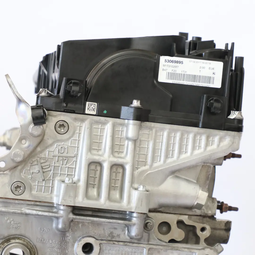 BMW F20 125d F30 325d F32 425d LCI B47 Motor Desnudo B47D20B 109k km, GARANTÍA