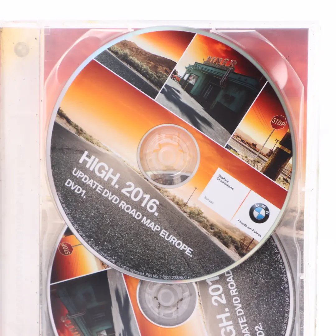 BMW Disc Professional Navigation 2016 Update DVD Road Map Europe 2408599