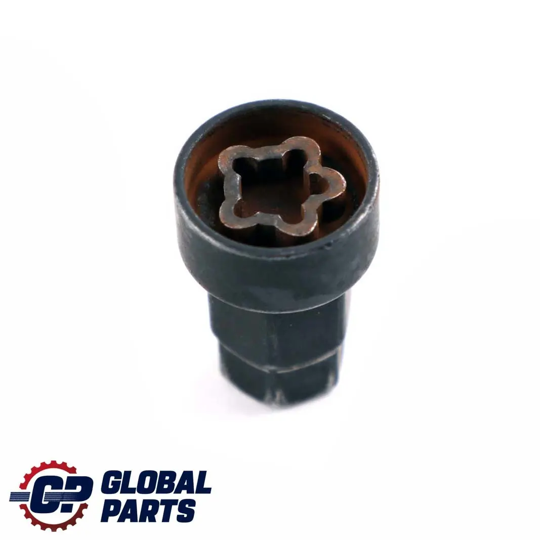 BMW 1 3 5 Series E87 E90 E60 Set Of Four Wheel Bolt Chrom With Adapter Security