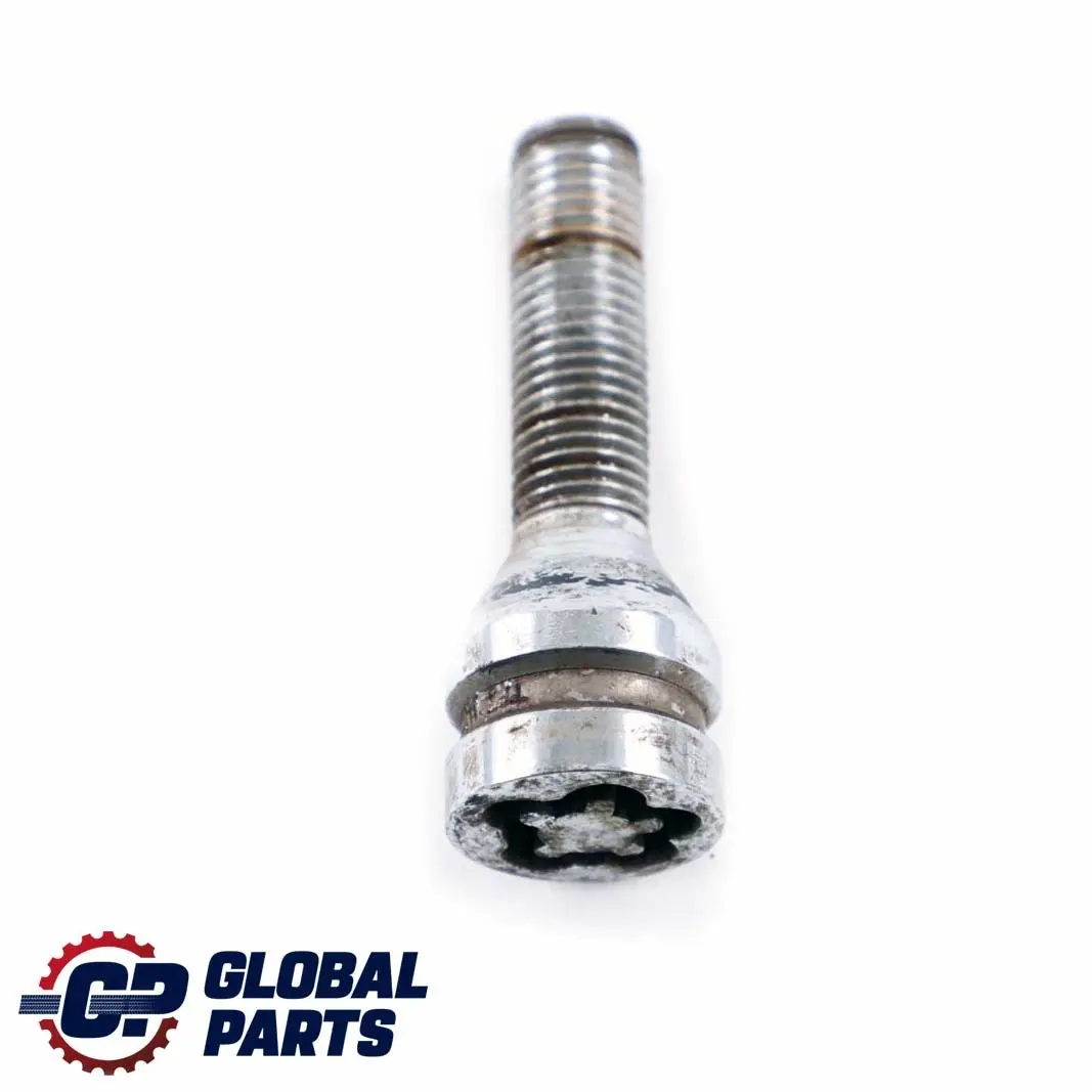 BMW 1 3 5 Series E87 E90 E60 Set Of Four Wheel Bolt Chrom With Adapter Security