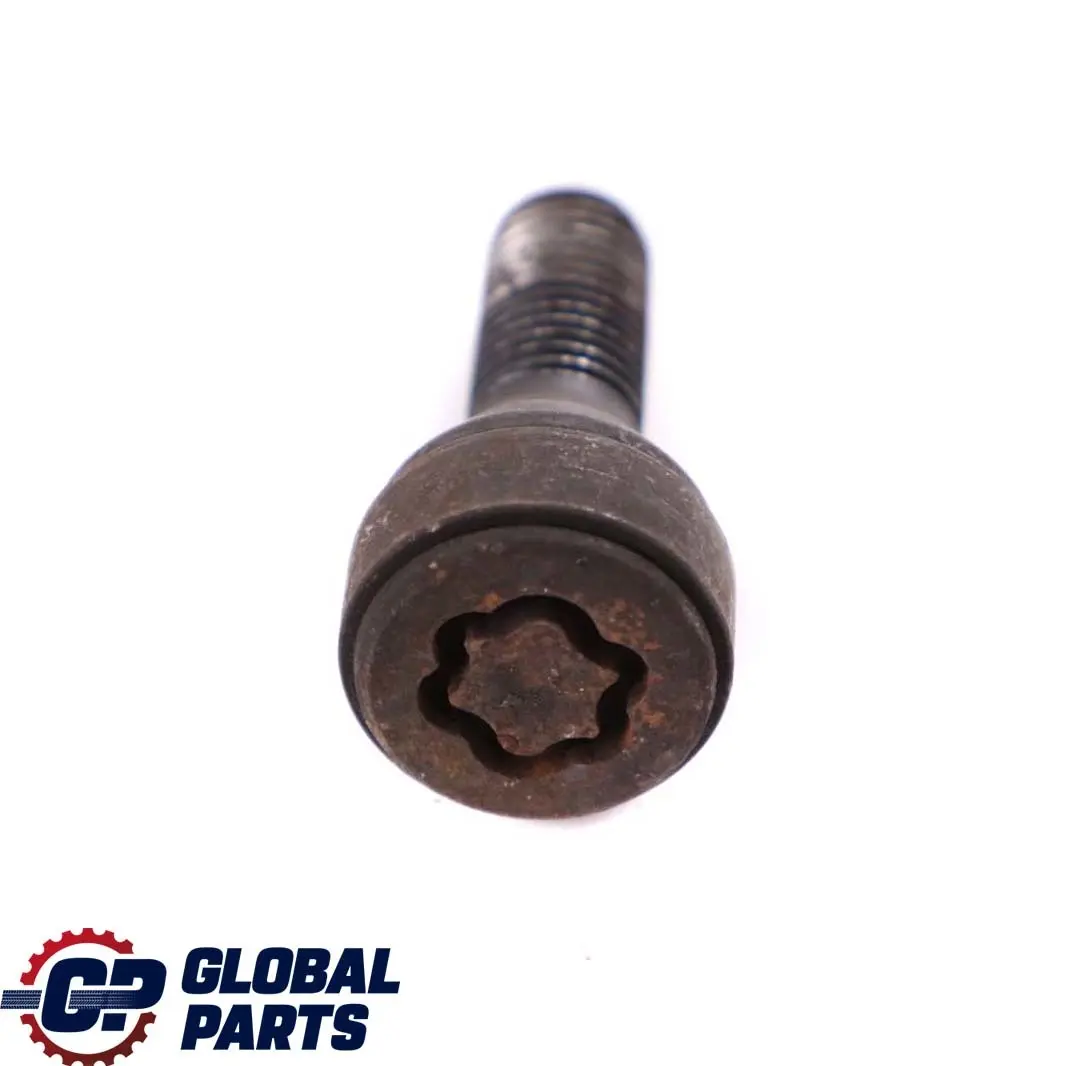 BMW X1 E60 E84 E87 E90 Juego Cuatro Tornillo Rueda Negro Adaptador Seguridad