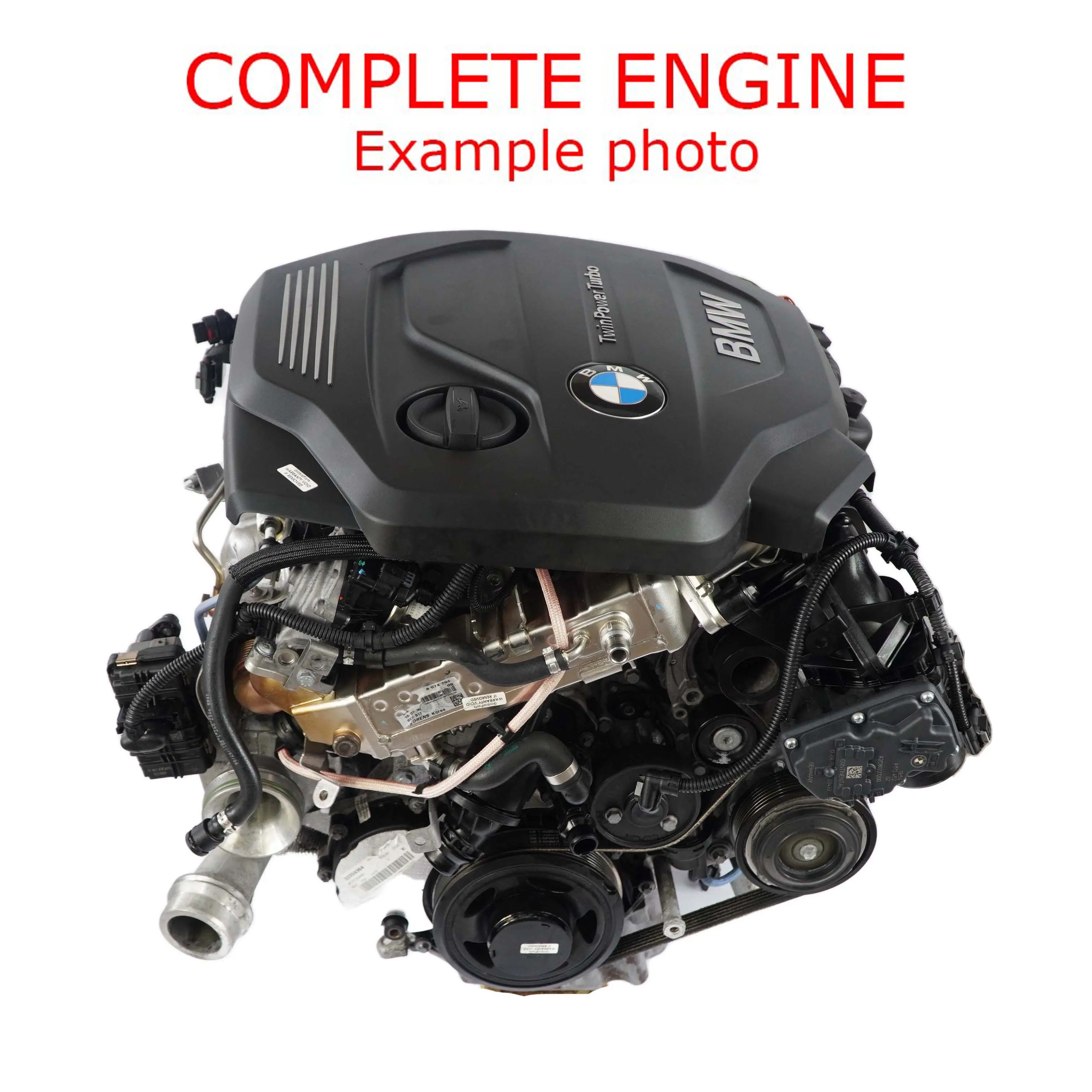 BMW F20 F21 LCI 114d 116d B37 Moteur nu B37D15A avec 48 000 km GARANTIE