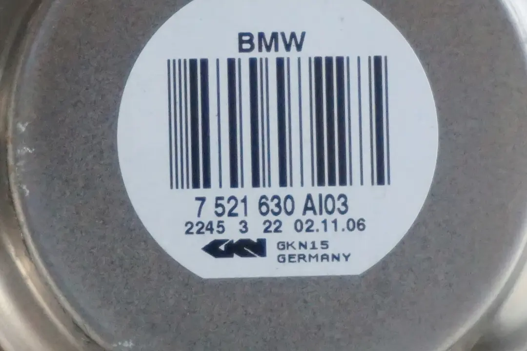 BMW E66 730Ld M57N2 Półoś zwrotnica prawa