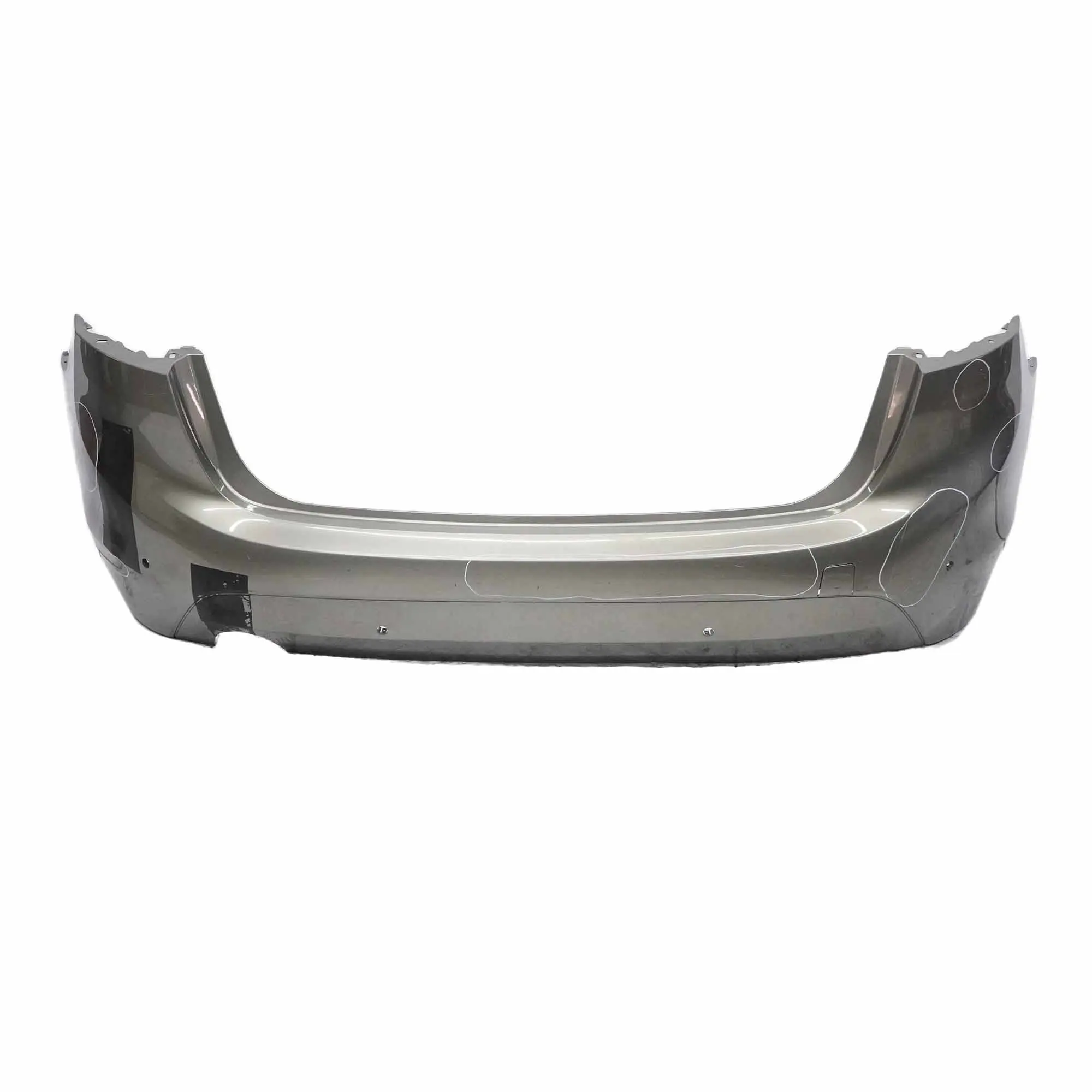 BMW F45 Bumper Rear Trim Panelling PDC Platinsilber Silver Metallic - C08