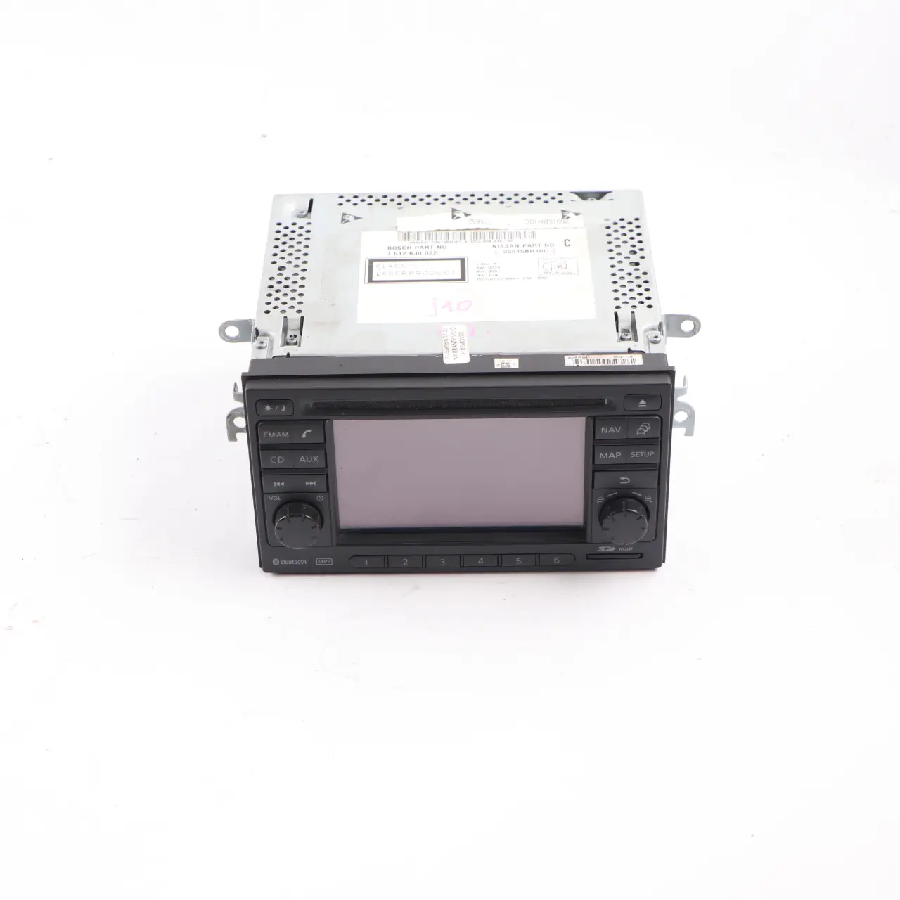 Nissan Quashqai J10 MK1 Radio CD Player Sat Navigation Head Unit 25915BH10C