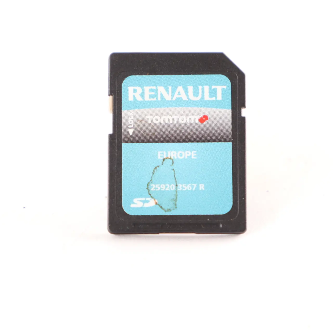 Renault SD Card TomTom Map Pilot Navigation Europe 259203567R