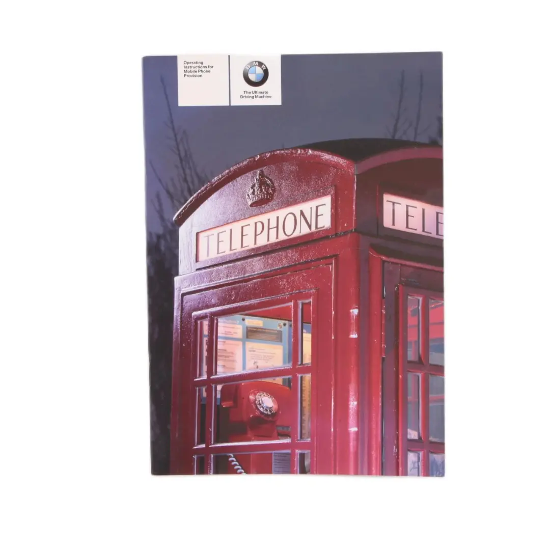 BMW 3 Series E90 E91 Service Booklet Owner's Handbook Pouch Case Wallet Set
