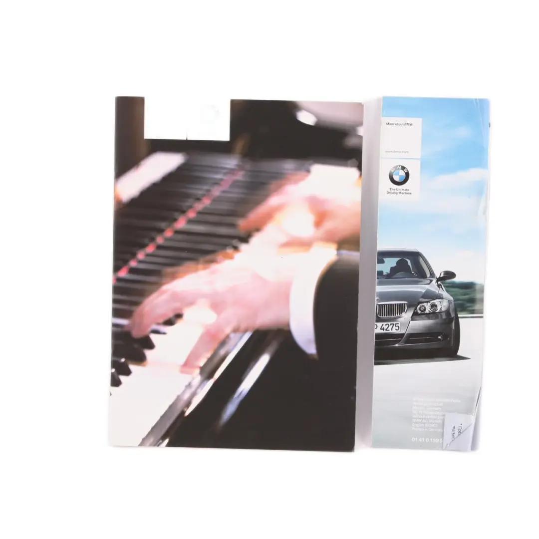 BMW 3 Series E90 E91 Service Booklet Owner's Handbook Pouch Case Wallet Set