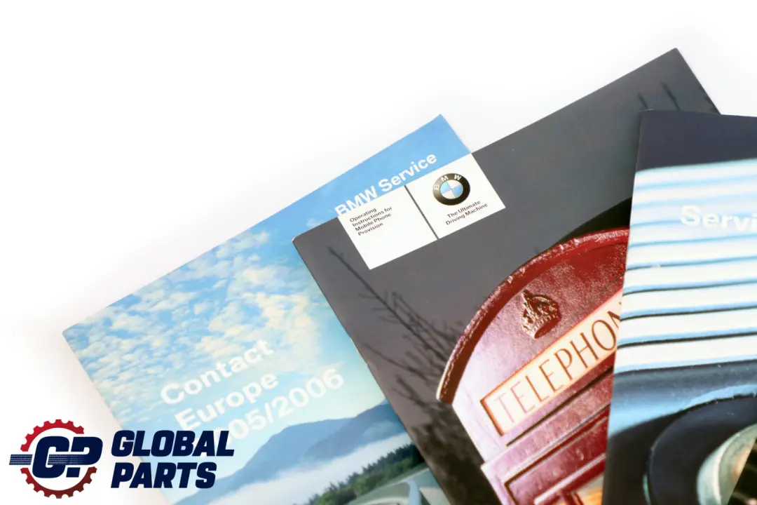 BMW 3 Series E91 Touring Service Booklet Owner's Handbook Pouch Case Wallet