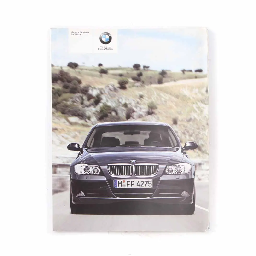 BMW E90 E91 Service Booklet Owner's Handbook Book Case Wallet 2600252