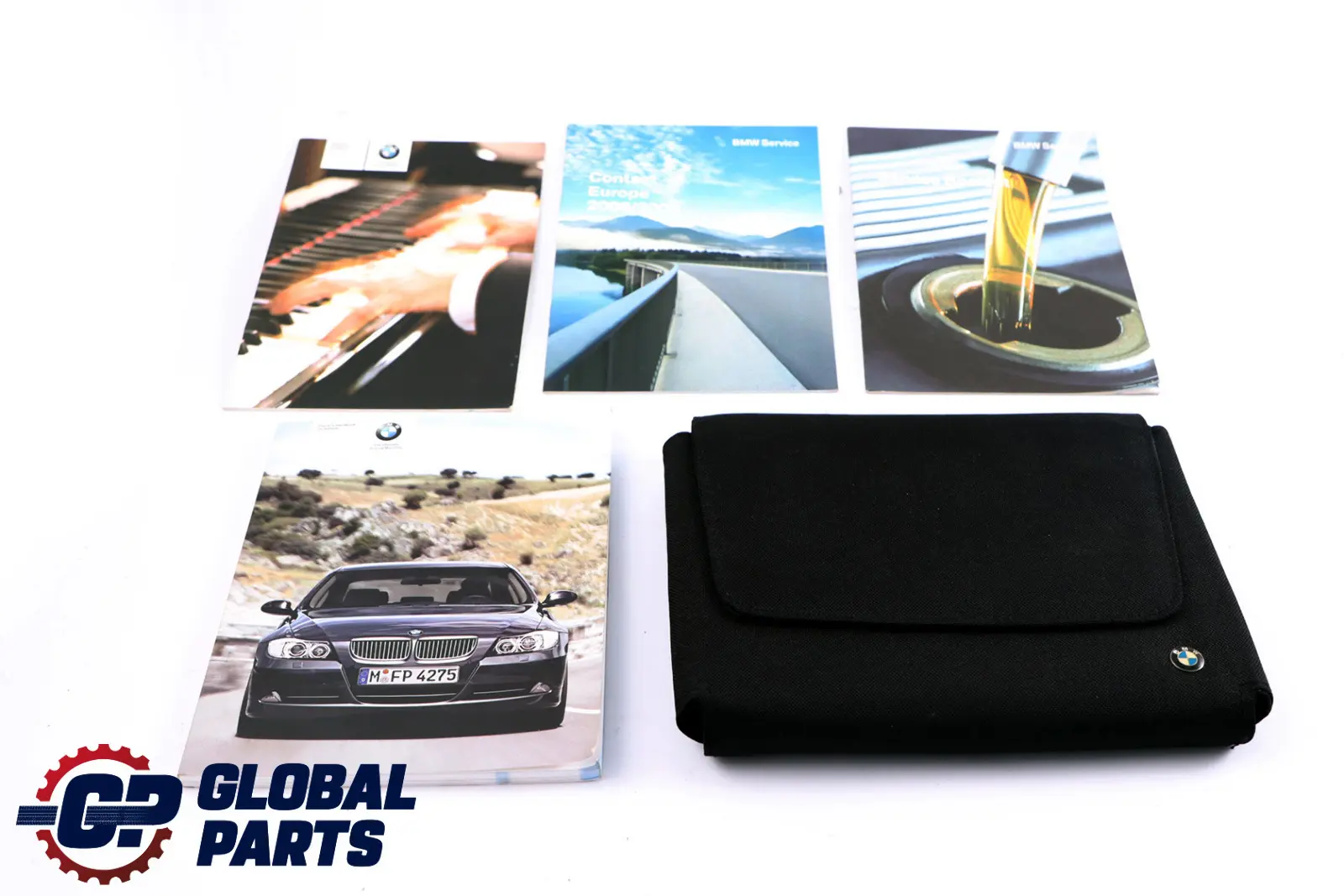 BMW 3 Series 3 E90 E91 Owner's Handbook Book Radio Instructions Case Wallet